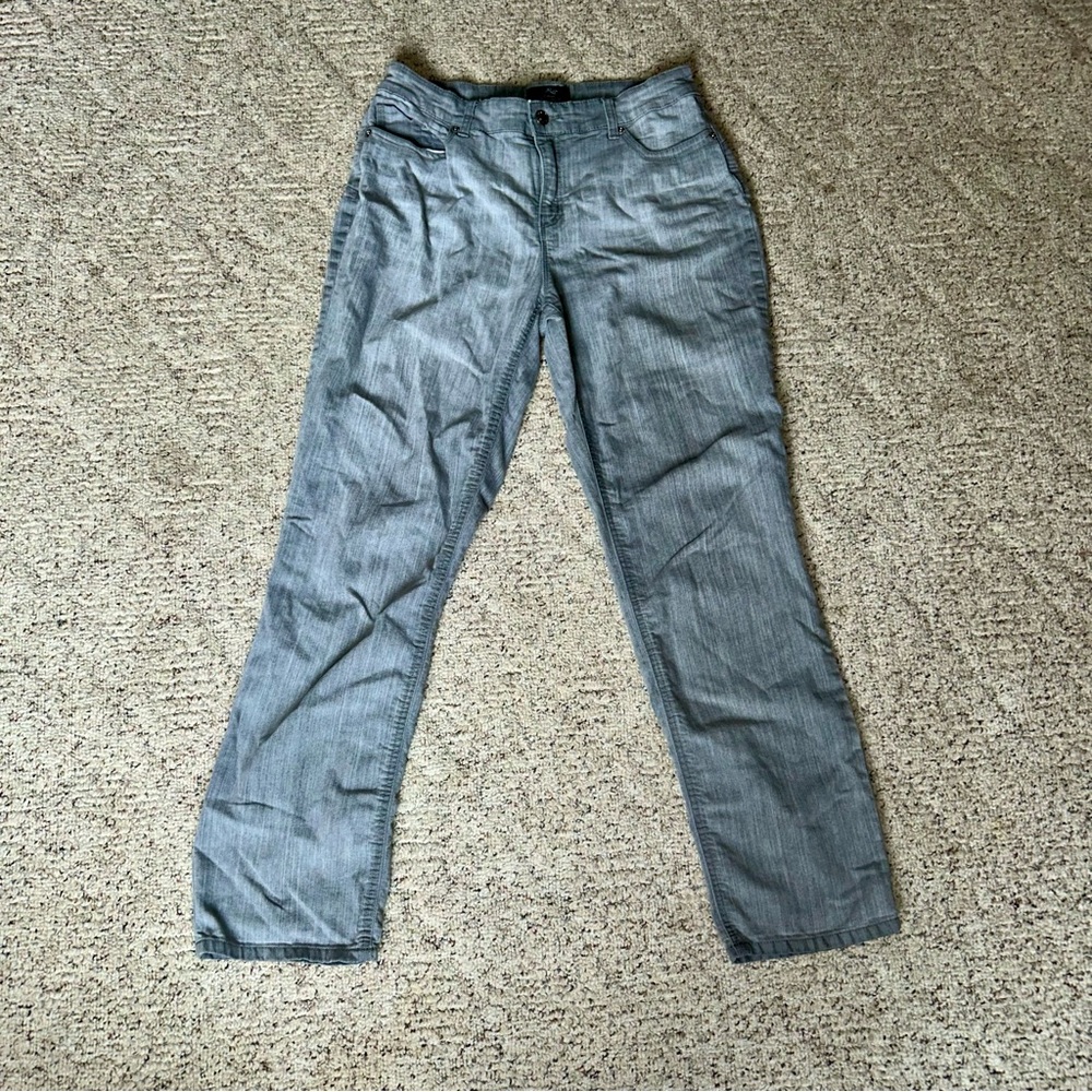 Chico's Light Gray Denim Jeans